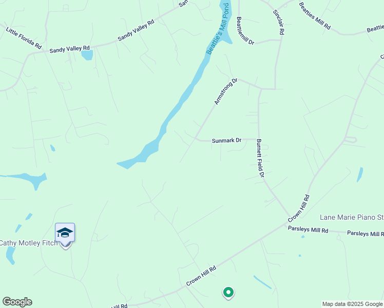 map of restaurants, bars, coffee shops, grocery stores, and more near 4347 Armstrong Drive in Mechanicsville