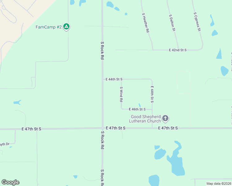 map of restaurants, bars, coffee shops, grocery stores, and more near 4555 South Wind Road in Derby