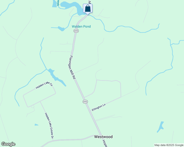 map of restaurants, bars, coffee shops, grocery stores, and more near 2032 Babbling Brooke Lane in Mechanicsville