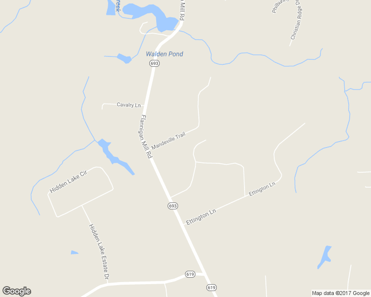 map of restaurants, bars, coffee shops, grocery stores, and more near 2032 Babbling Brooke Lane in Mechanicsville