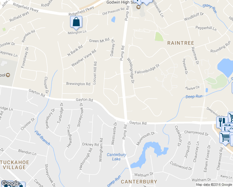map of restaurants, bars, coffee shops, grocery stores, and more near 10604 Dover Pointe Road North in Henrico