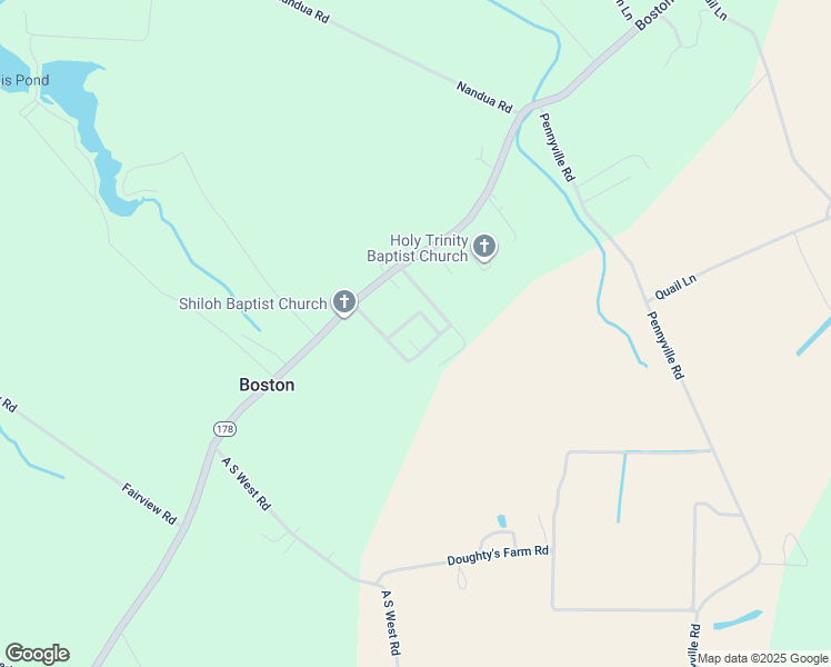 map of restaurants, bars, coffee shops, grocery stores, and more near 14105 Kia Lane in Painter