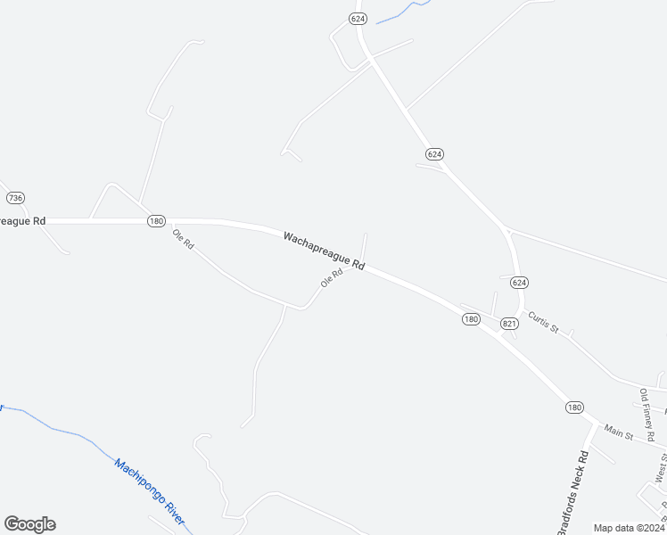 map of restaurants, bars, coffee shops, grocery stores, and more near 31505 Ole Road in Melfa