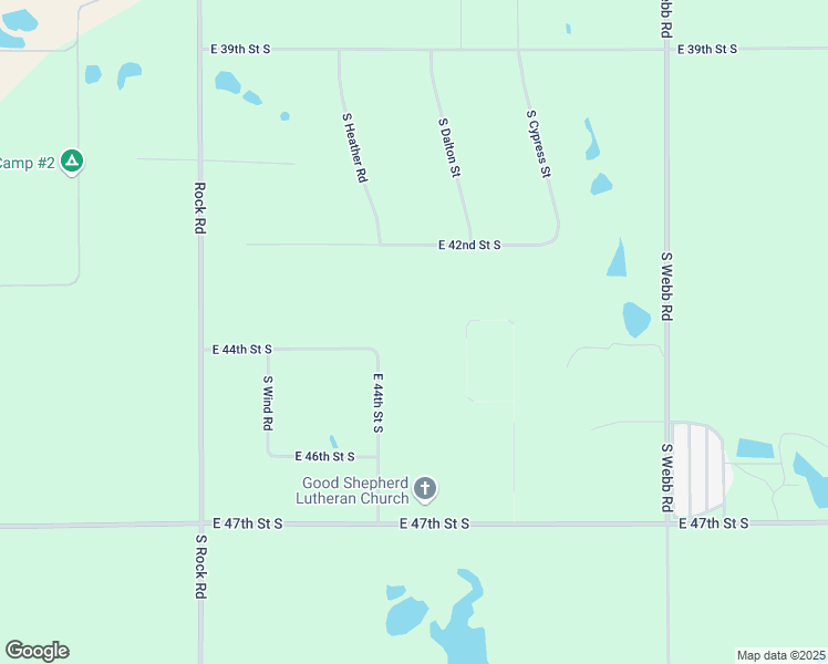 map of restaurants, bars, coffee shops, grocery stores, and more near 4500 South Land Avenue in Derby