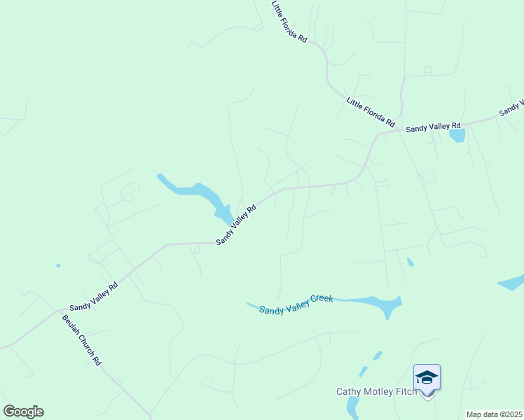 map of restaurants, bars, coffee shops, grocery stores, and more near 5103 Sandy Valley Road in Mechanicsville
