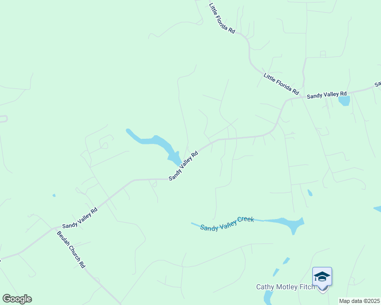 map of restaurants, bars, coffee shops, grocery stores, and more near 5103 Sandy Valley Road in Mechanicsville