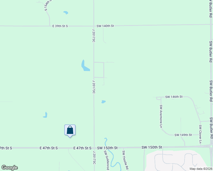 map of restaurants, bars, coffee shops, grocery stores, and more near 14494 Southwest Phyllis Road in Rose Hill
