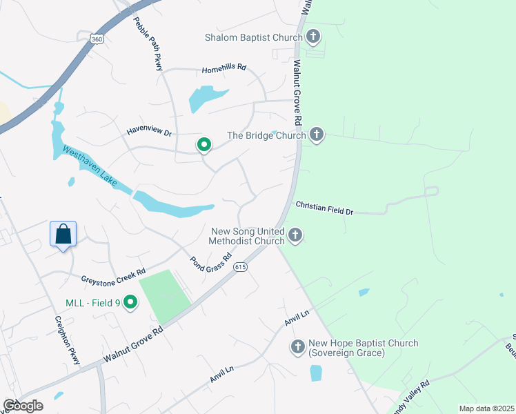 map of restaurants, bars, coffee shops, grocery stores, and more near 6085 Pond Grass Road in Mechanicsville