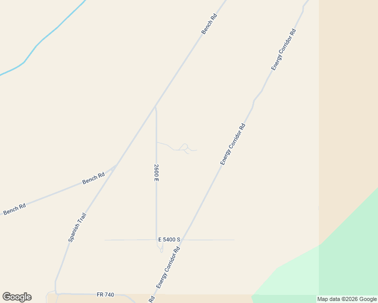 map of restaurants, bars, coffee shops, grocery stores, and more near 5089 2600 East in Beryl