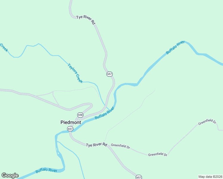 map of restaurants, bars, coffee shops, grocery stores, and more near Tye River Road in Amherst