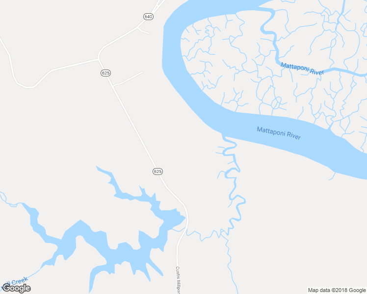 map of restaurants, bars, coffee shops, grocery stores, and more near 1976 Custis Millpond Road in West Point
