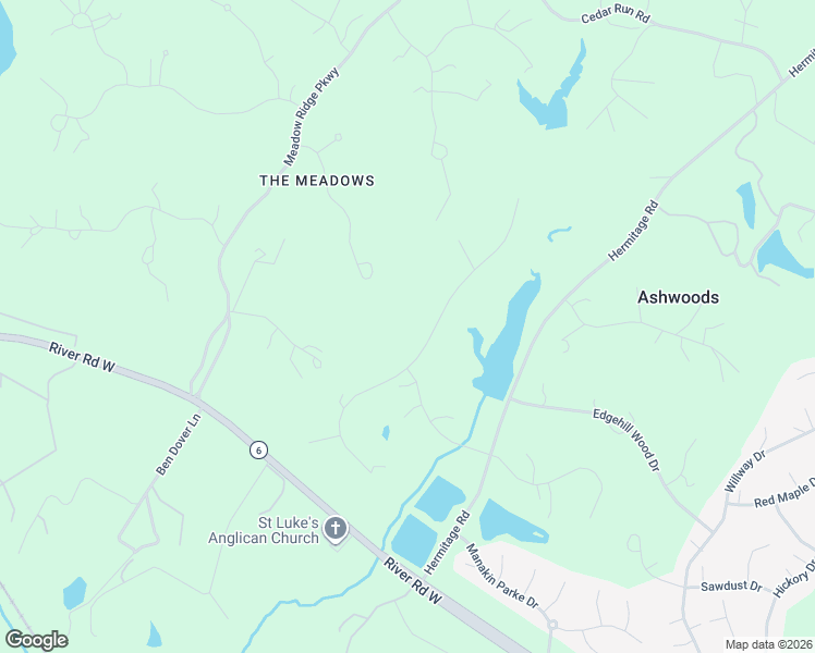 map of restaurants, bars, coffee shops, grocery stores, and more near 626 Cross Ridge Lane in Manakin-Sabot