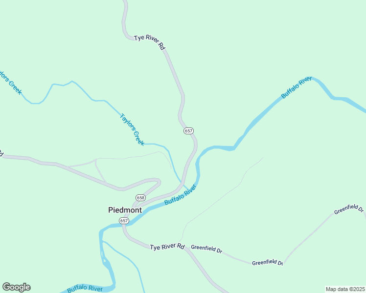 map of restaurants, bars, coffee shops, grocery stores, and more near 4568 Tye River Road in Amherst