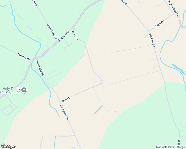 map of restaurants, bars, coffee shops, grocery stores, and more near 15102 Quail Lane in Painter