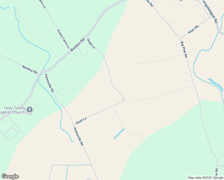 map of restaurants, bars, coffee shops, grocery stores, and more near 15102 Quail Lane in Painter