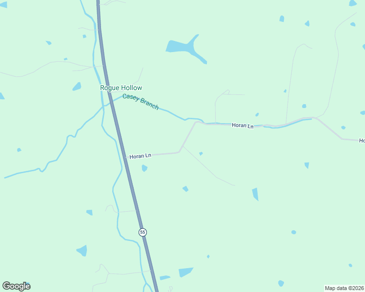 map of restaurants, bars, coffee shops, grocery stores, and more near 279 Horan Lane in Springfield