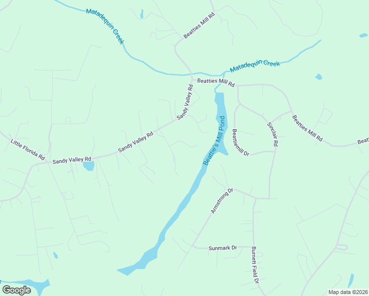 map of restaurants, bars, coffee shops, grocery stores, and more near 4363 Sandy Valley Road in Mechanicsville