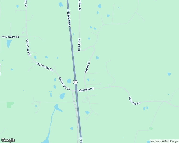 map of restaurants, bars, coffee shops, grocery stores, and more near 116-422 Virginia Drive in Makanda