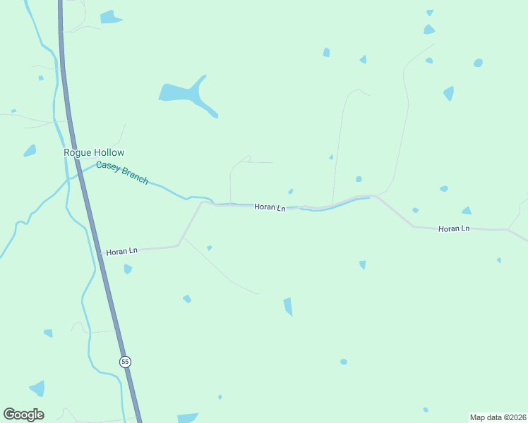 map of restaurants, bars, coffee shops, grocery stores, and more near 279-799 Horan Lane in Springfield