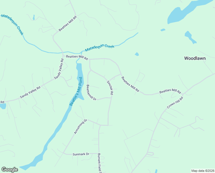 map of restaurants, bars, coffee shops, grocery stores, and more near 8058 Sinclair Road in Mechanicsville