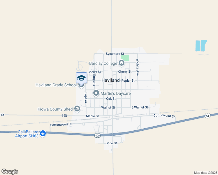 map of restaurants, bars, coffee shops, grocery stores, and more near 148-198 Chestnut Street in Haviland