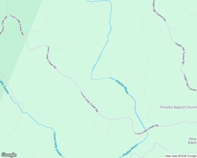 map of restaurants, bars, coffee shops, grocery stores, and more near Love Lady Creek Road in Monroe