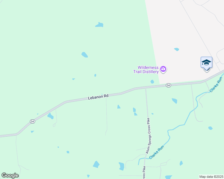 map of restaurants, bars, coffee shops, grocery stores, and more near 4510 Lebanon Road in Danville