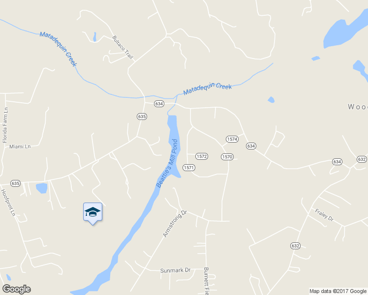 map of restaurants, bars, coffee shops, grocery stores, and more near 8111 Beattiemill Drive in Mechanicsville
