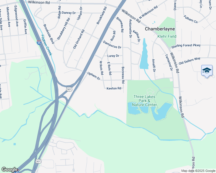 map of restaurants, bars, coffee shops, grocery stores, and more near 312 Keeton Road in Richmond