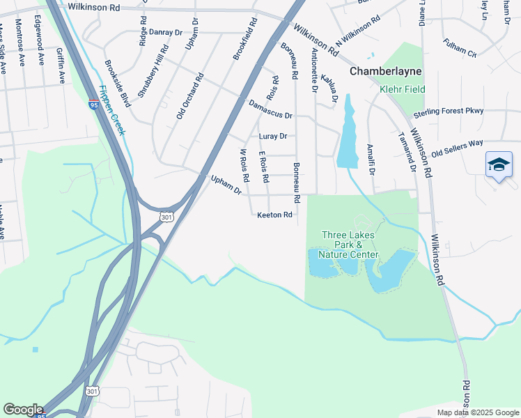 map of restaurants, bars, coffee shops, grocery stores, and more near 312 Keeton Road in Richmond
