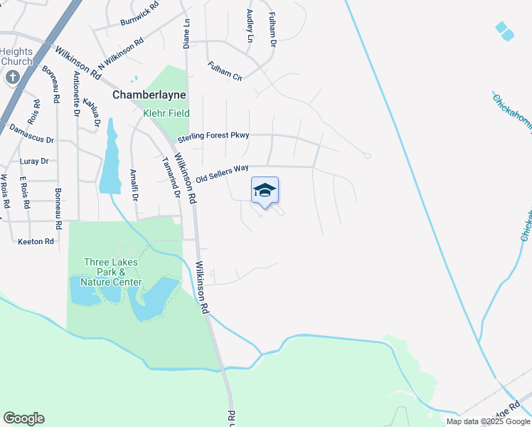 map of restaurants, bars, coffee shops, grocery stores, and more near 6900 Wilkinson Road in Richmond