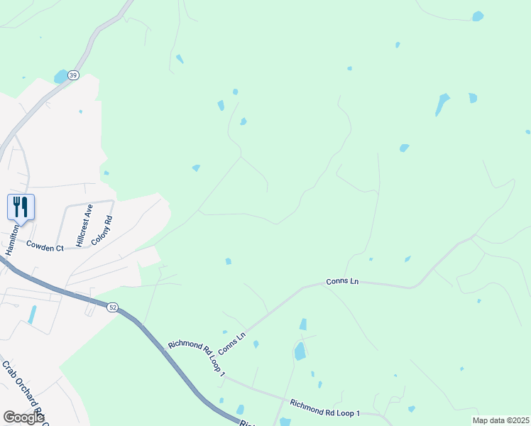 map of restaurants, bars, coffee shops, grocery stores, and more near 223 Wesley Drive in Lancaster