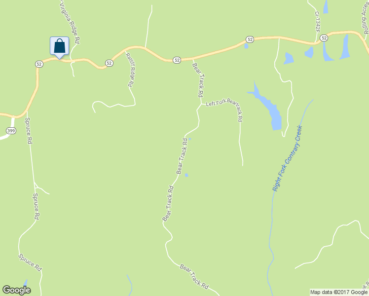 map of restaurants, bars, coffee shops, grocery stores, and more near 418 Bear Track Road in Beattyville