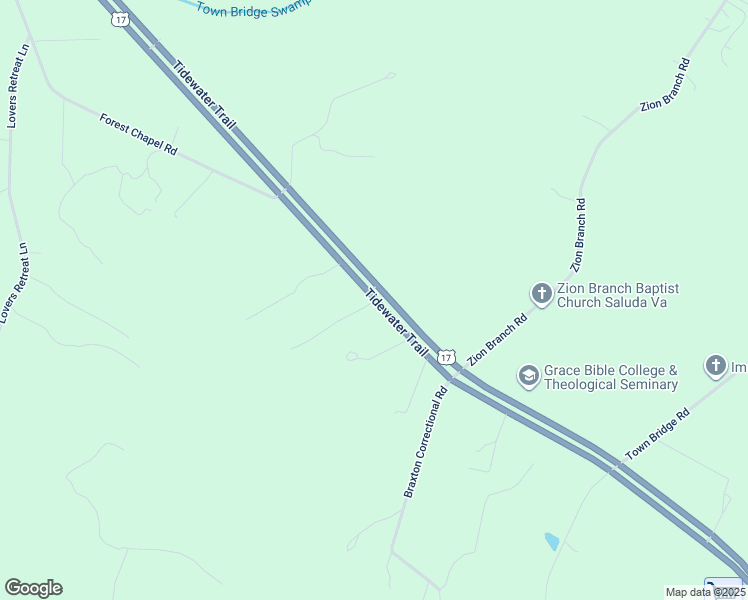 map of restaurants, bars, coffee shops, grocery stores, and more near 162 Scott Drive in Saluda