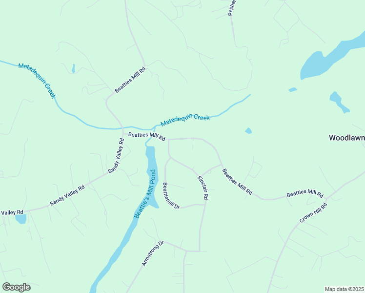 map of restaurants, bars, coffee shops, grocery stores, and more near 8267 Beatties Mill Road in Mechanicsville