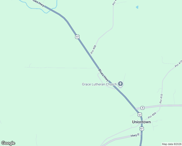 map of restaurants, bars, coffee shops, grocery stores, and more near 61 Old School Road in Perryville