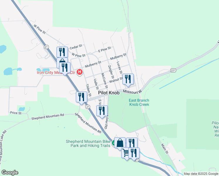 211 McCune Street, Ironton MO Walk Score