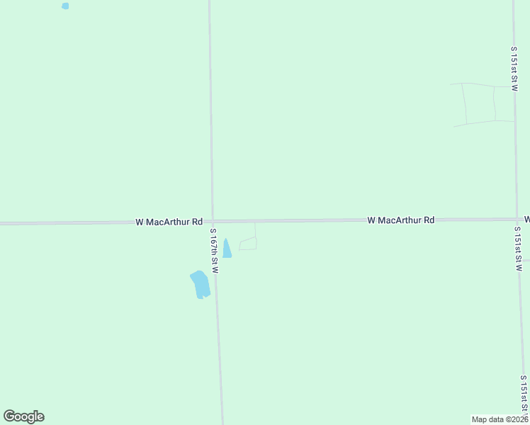map of restaurants, bars, coffee shops, grocery stores, and more near 16510 West 39th Street South in Goddard