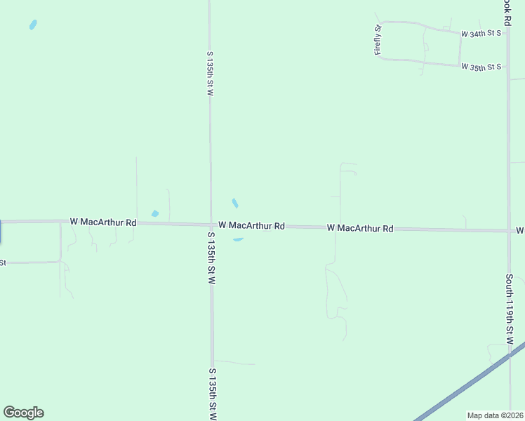 map of restaurants, bars, coffee shops, grocery stores, and more near 13040-13098 West MacArthur Road in Wichita