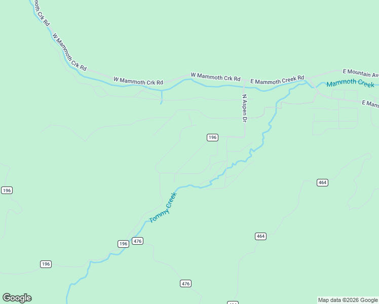 map of restaurants, bars, coffee shops, grocery stores, and more near FR196 in Duck Creek Village