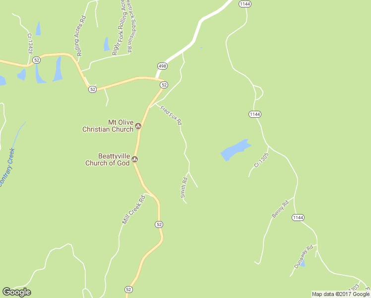 map of restaurants, bars, coffee shops, grocery stores, and more near Fred Fox Road in Beattyville