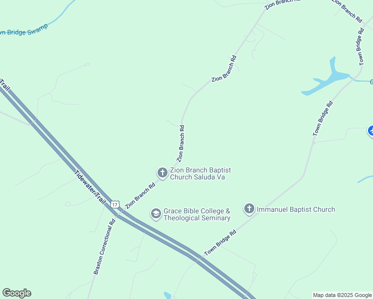 map of restaurants, bars, coffee shops, grocery stores, and more near 416 Zion Branch Road in Saluda