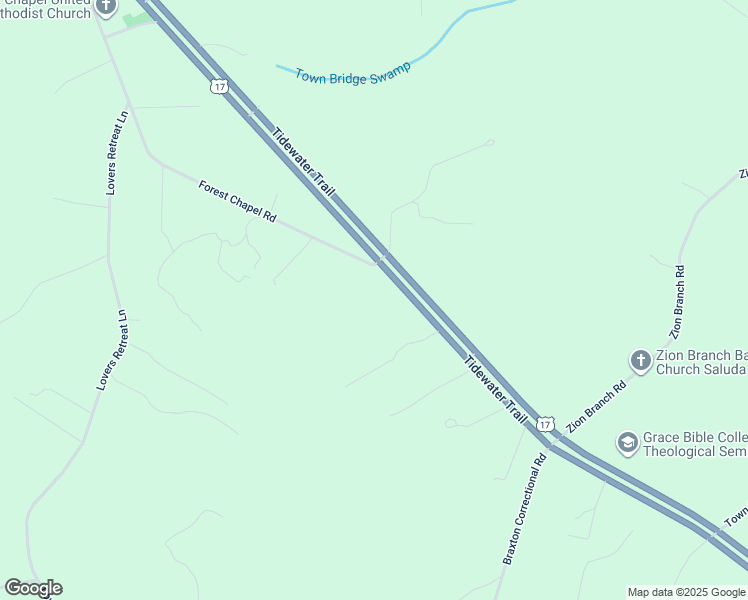 map of restaurants, bars, coffee shops, grocery stores, and more near 11152 Tidewater Trail in Saluda