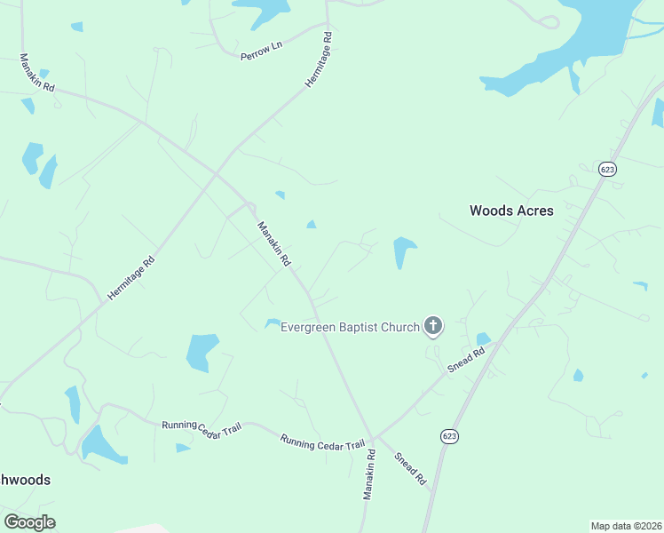 map of restaurants, bars, coffee shops, grocery stores, and more near 760 Oak Spring Lane in Manakin-Sabot