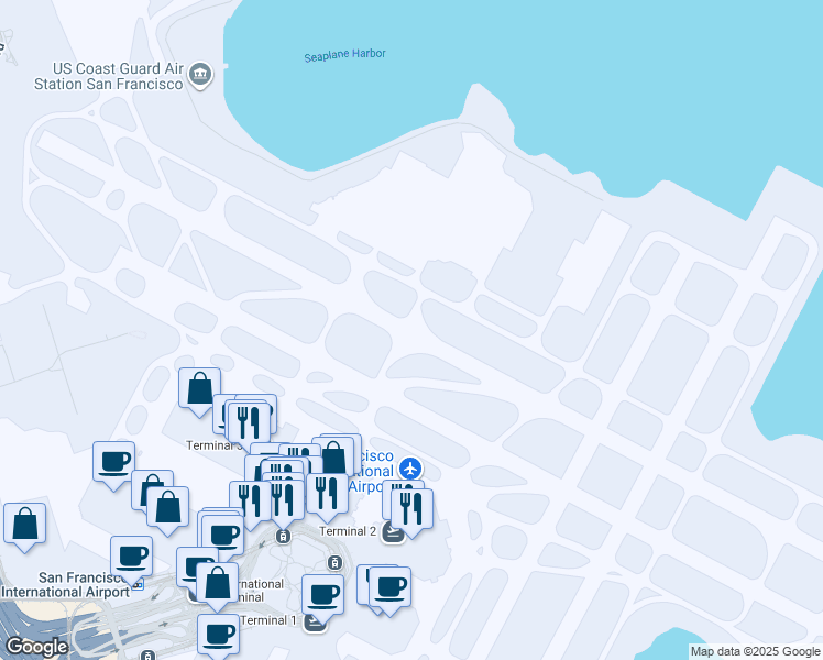 map of restaurants, bars, coffee shops, grocery stores, and more near in San Francisco
