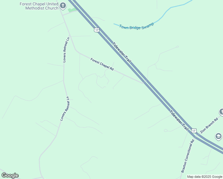 map of restaurants, bars, coffee shops, grocery stores, and more near 1066 Forest Chapel Road in Saluda
