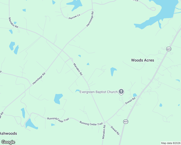 map of restaurants, bars, coffee shops, grocery stores, and more near 760 Oak Spring Lane in Manakin-Sabot