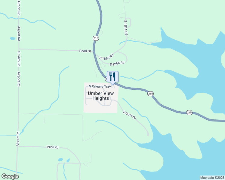 map of restaurants, bars, coffee shops, grocery stores, and more near 14980 North Orleans Trail in Stockton