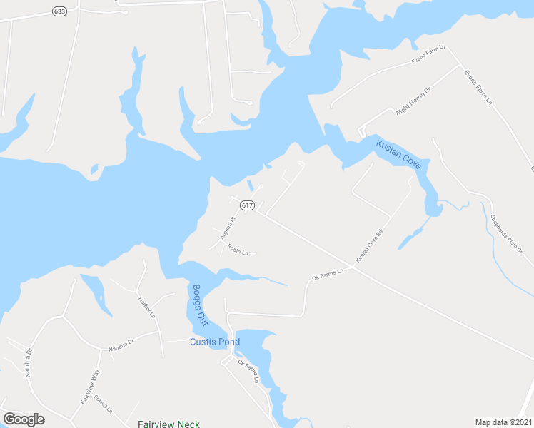 map of restaurants, bars, coffee shops, grocery stores, and more near 13251 Nandua Road in Painter