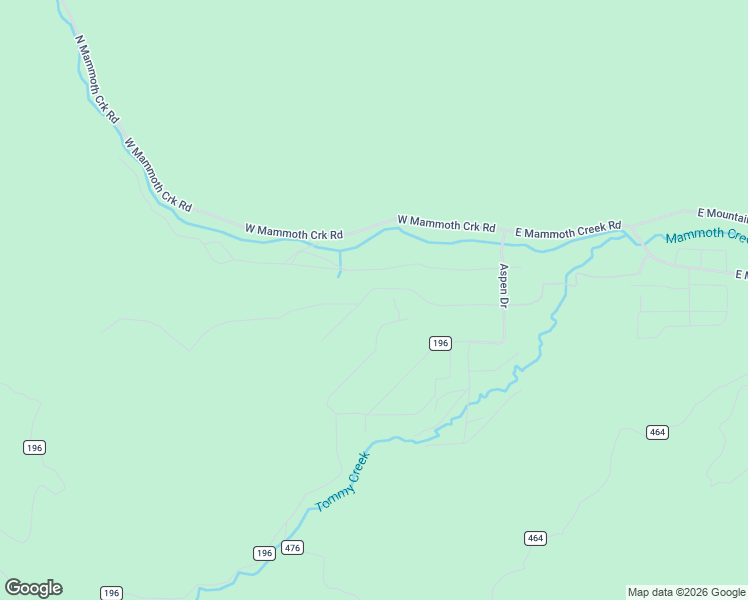 map of restaurants, bars, coffee shops, grocery stores, and more near Tippets Lane in Garfield